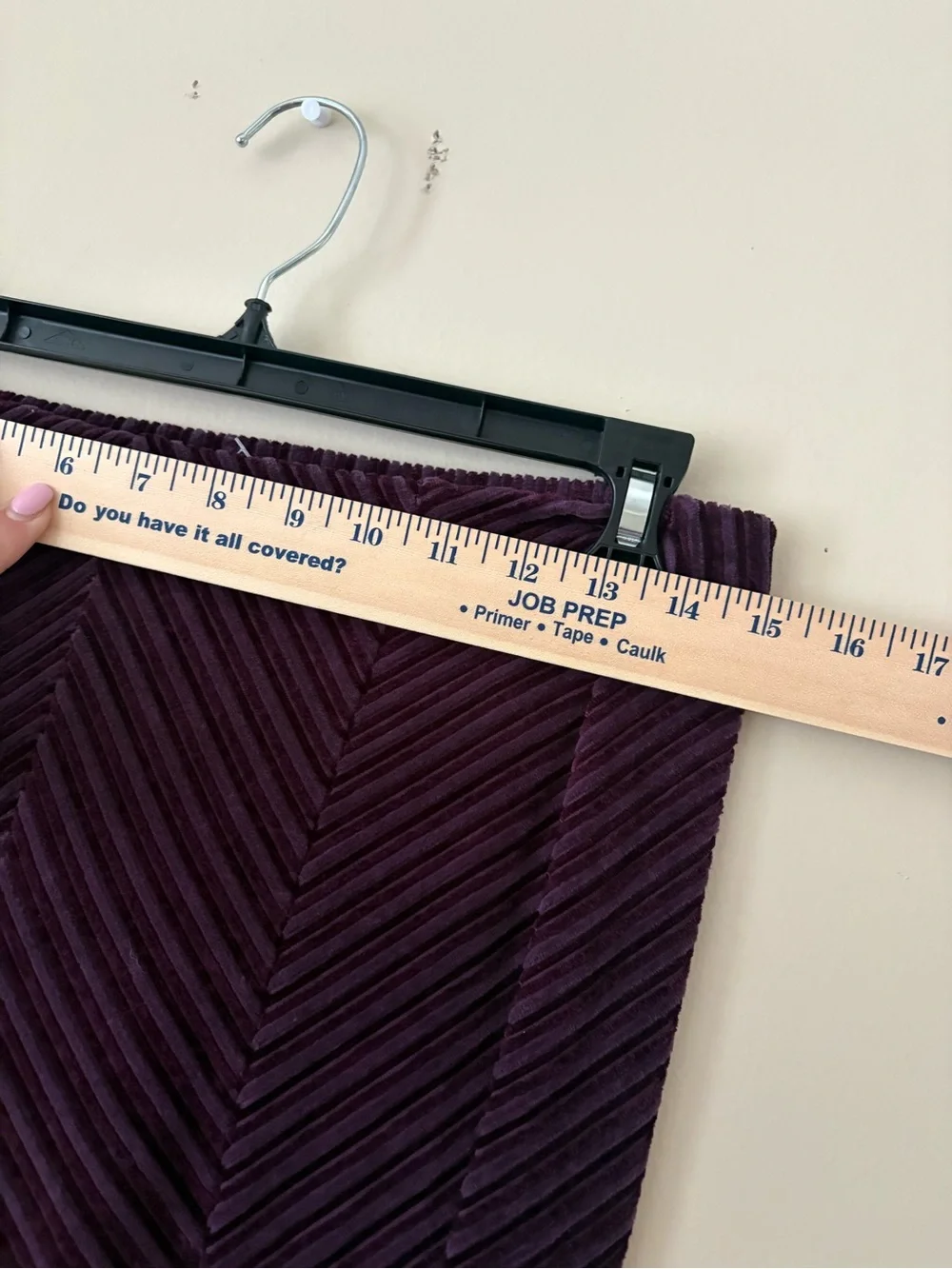Free People Pull on Flare Pants Deep Plum Sz. S New